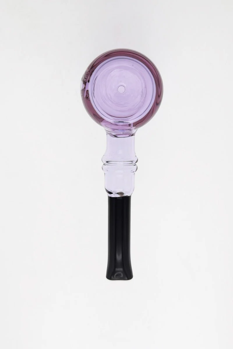 4.75" Dry Spoon Pipe w/ Sherlock Hammer Body (74g) Carb Hole: Left Side - Image 2