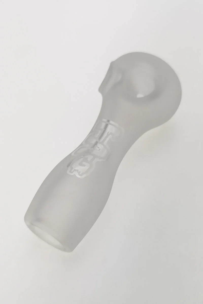 TAG - 4.5" Dry Spoon Pipe w/ Large Carb & Mouth Piece - Image 11