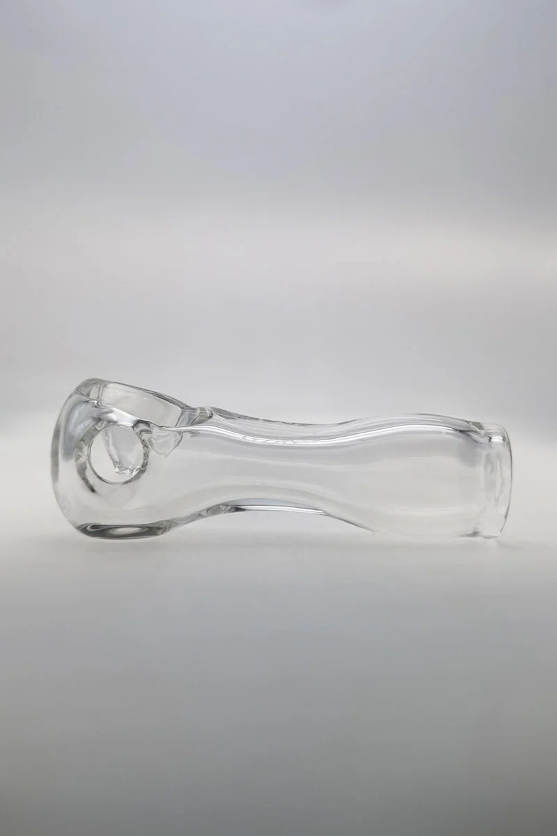 TAG - 4.5" Dry Spoon Pipe w/ Large Carb & Mouth Piece - Image 3