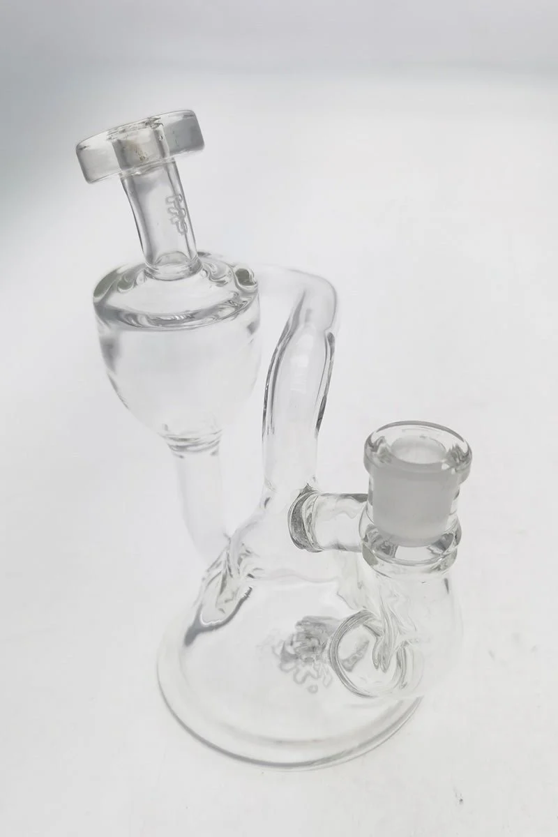 TAG - 4.5" Mini Fixed Showerhead Bellow Base Recycler Dab Rig - Image 12