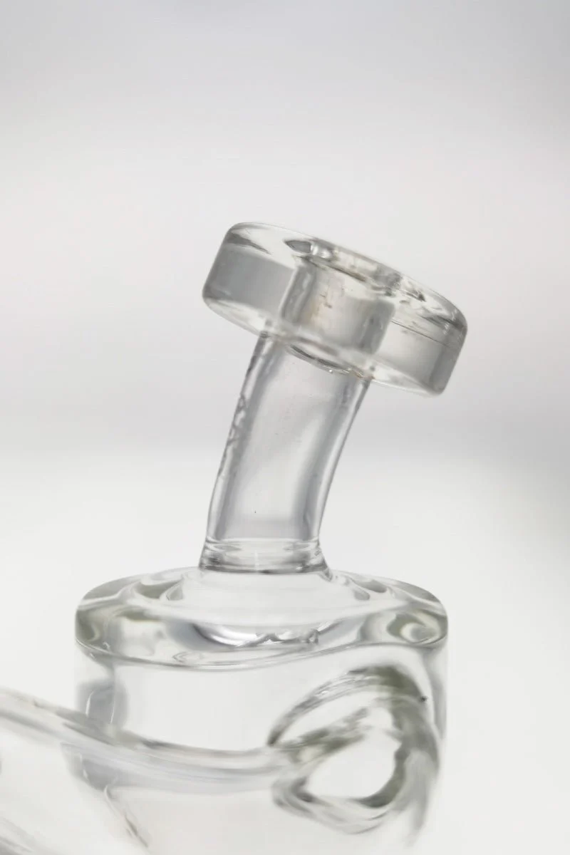 TAG - 4.5" Mini Fixed Showerhead Bellow Base Recycler Dab Rig - Image 15