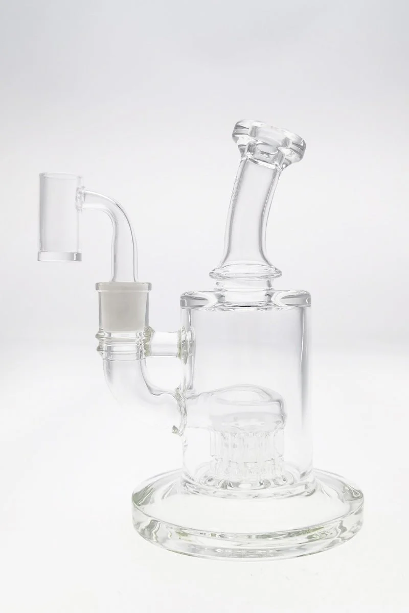 TAG - 7.5" Bent Neck Fixed 12-Arm Tree Diffuser Dab Rig 60x5MM (14MM Female)