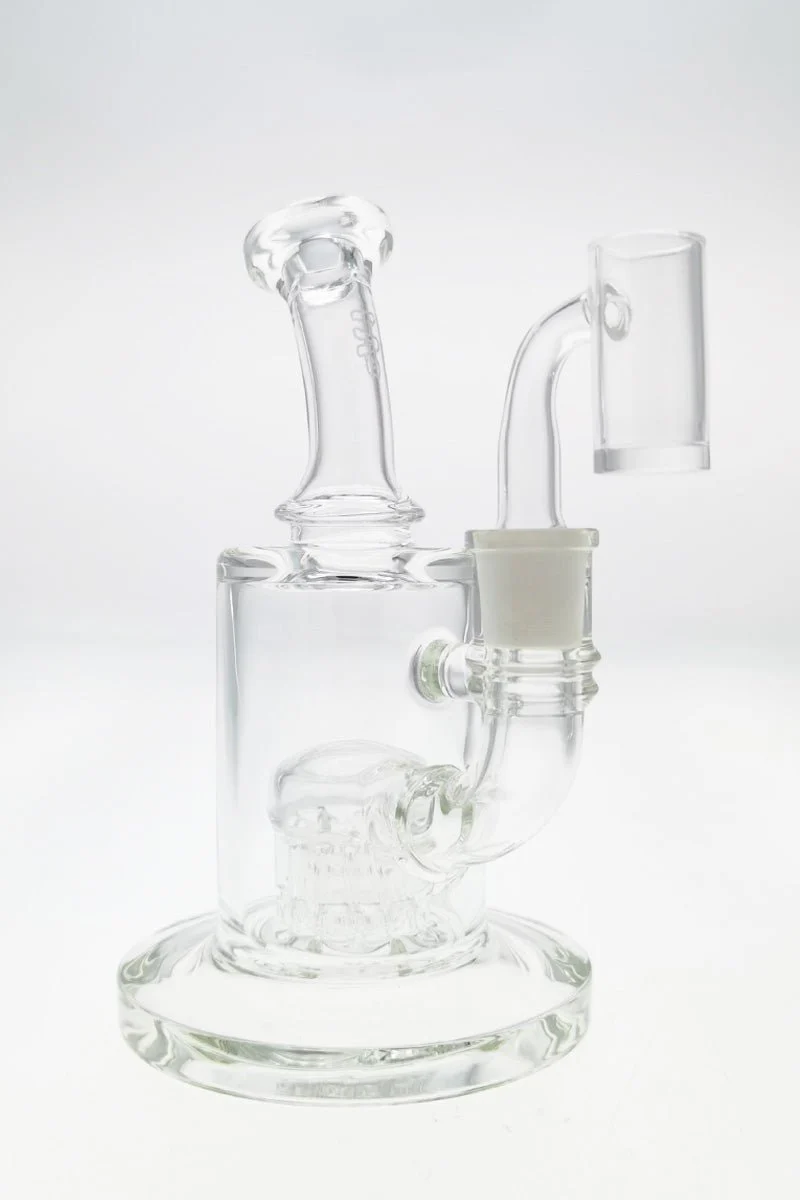 TAG - 7.5" Bent Neck Fixed 12-Arm Tree Diffuser Dab Rig 60x5MM (14MM Female) - Image 3