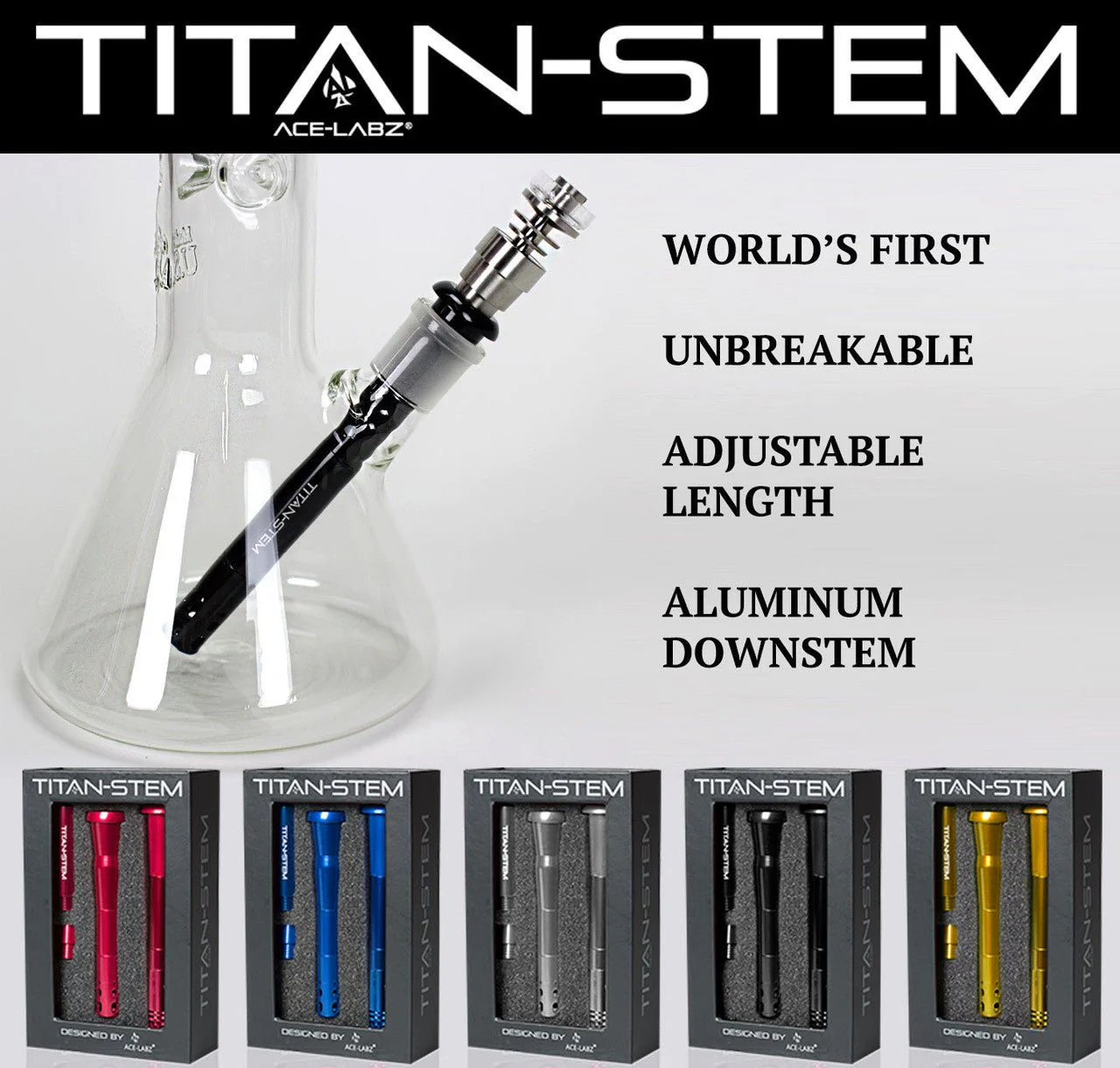 Titan-Stem Diffused Bong Downstem - Image 4