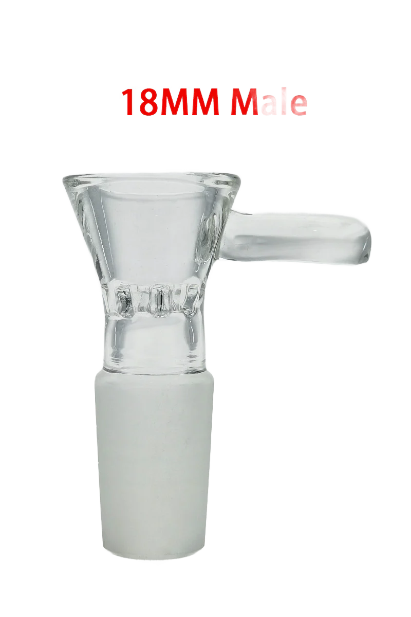 TAG - Built In Disc Screen Bong Slide Bowl Piece with Handle - Image 23
