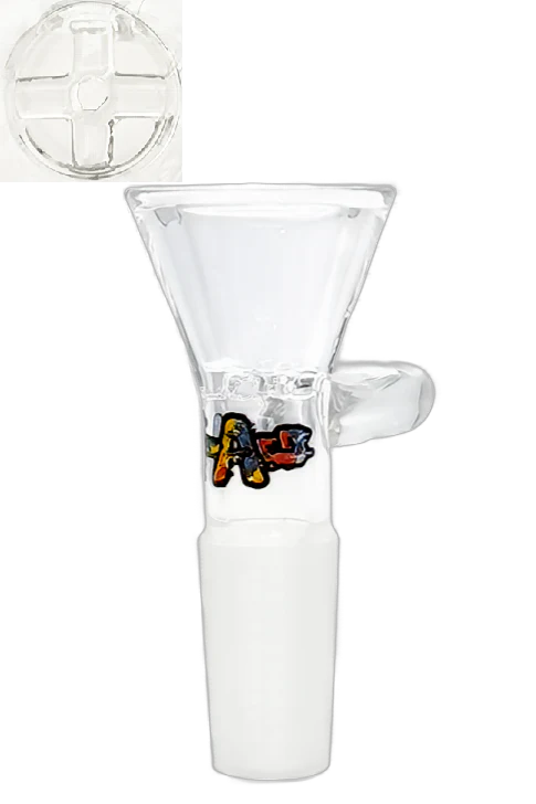 TAG - Built In Disc Screen Bong Slide Bowl Piece with Handle - Image 3