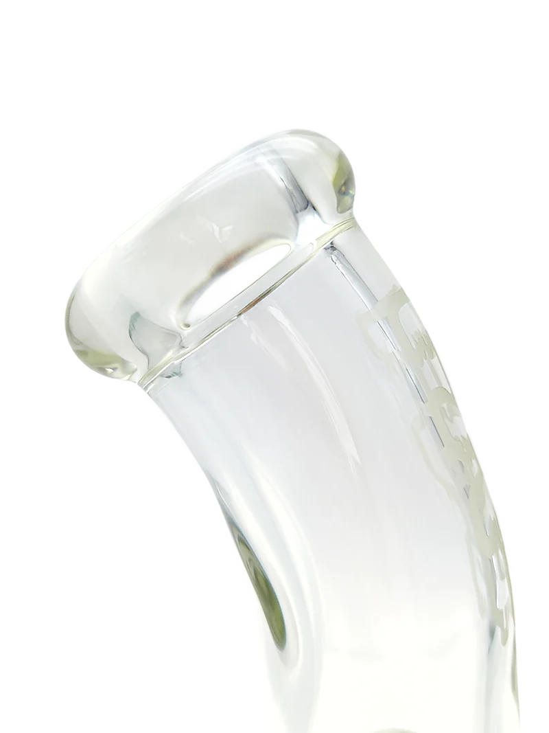 TAG - 14" Bent Neck Super Slit UFO Beaker Bong 50x7MM - 18/14MM Downstem (4.00") - Image 8
