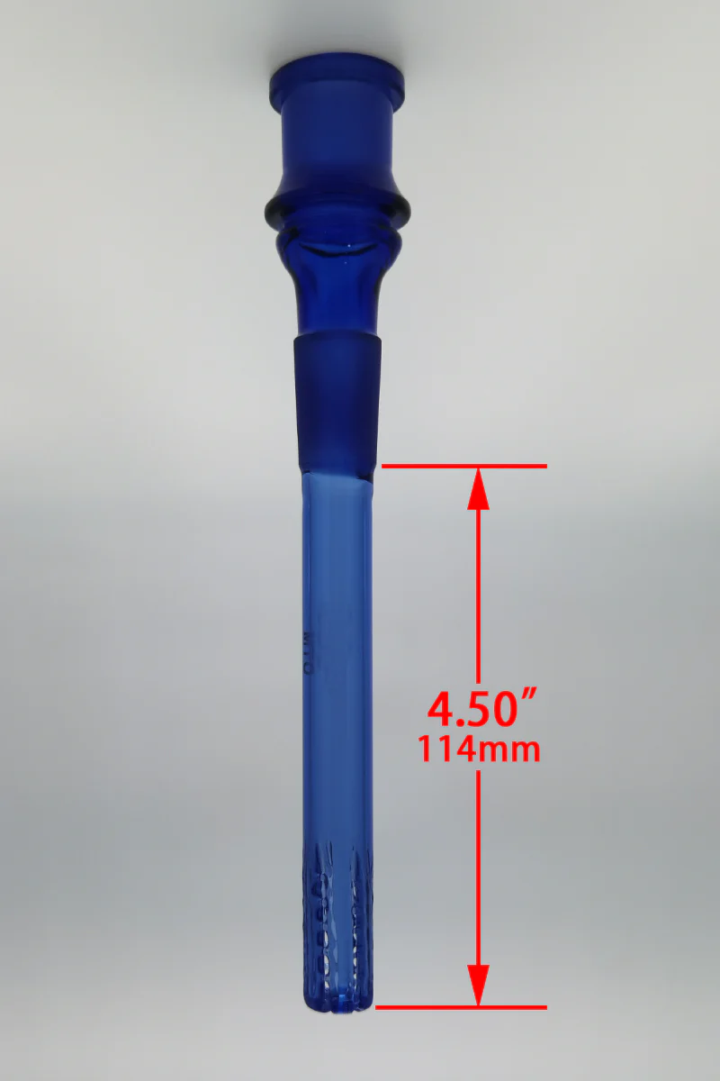 (CMTO) TAG - Open End 18/18MM 5 Column x 7 (40 Hole) Gridded Super Slit Bong Downstem - Image 9