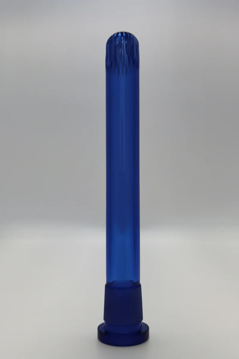 TAG - 28/18MM Closed End Rounded Super Slit Showerhead Bong Downstem - Image 3
