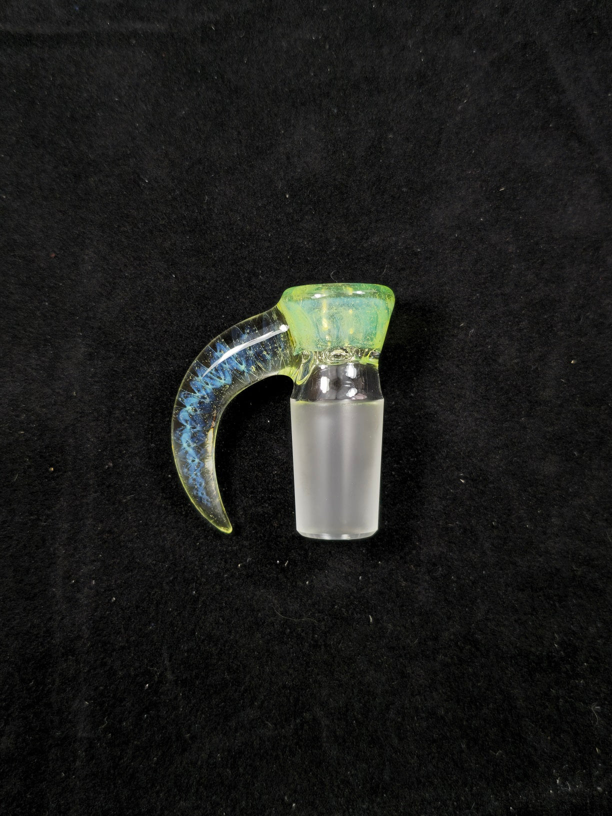 Moose Glass - 5 Hole Disc Screen Bong Slide Bowl Piece (18MM Male) (Accented) - Image 45