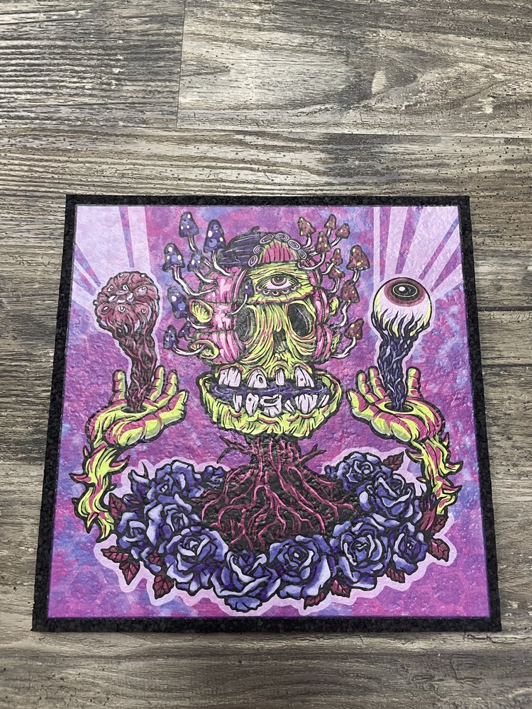 East Coasters - 10" DIRK HAYS - FUNGI Coaster Dab Mat