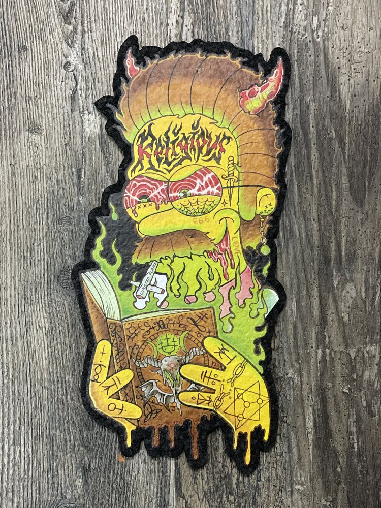 East Coasters - 11.75"x6.00" CURATED FLAME - NED Coaster Dab Mat