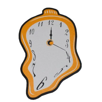 East Coasters - Dali Clock Coaster Dab Mat - Set to 4:20 or 7:10 (1 Chosen At Random)