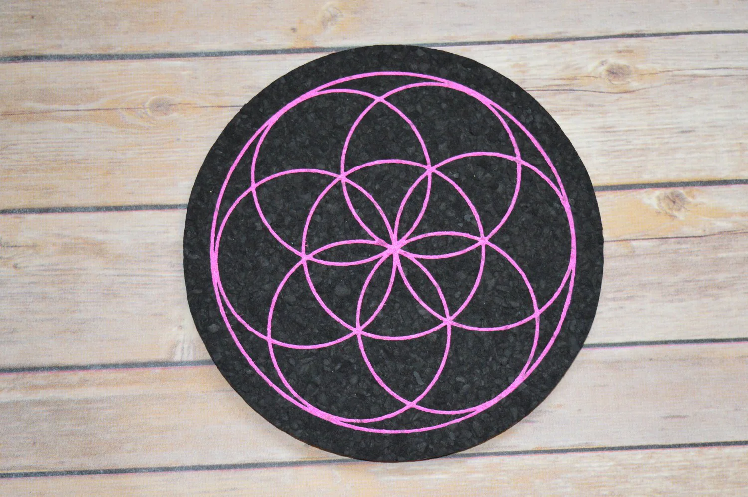 East Coasters - 8" Seed of Life Coaster Dab Mat (1 Chosen At Random) - Image 3