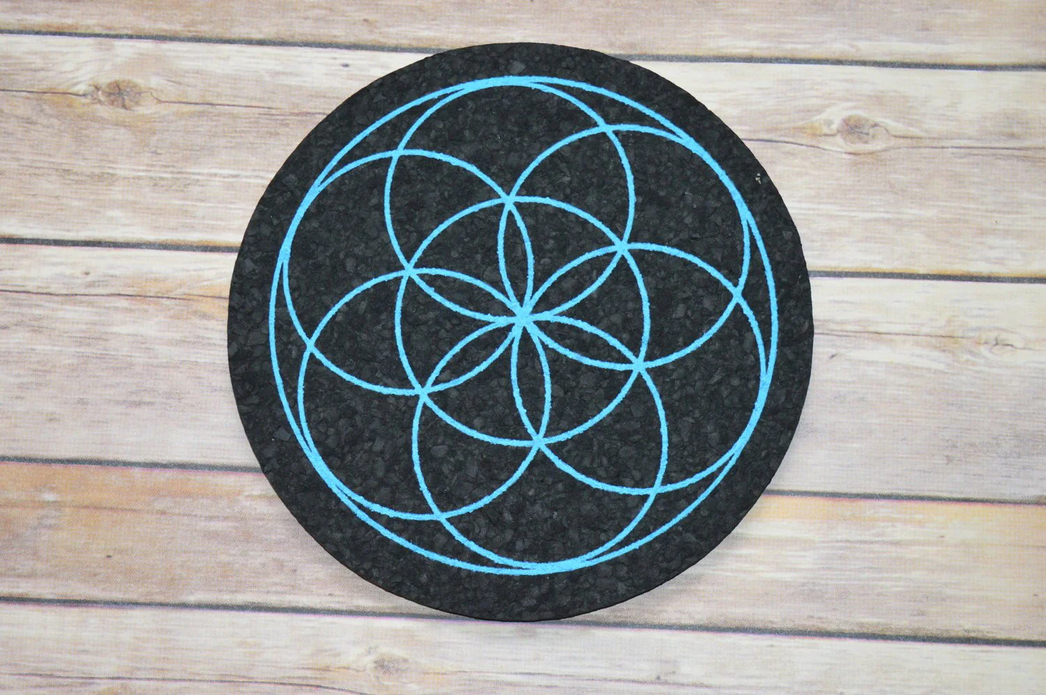 East Coasters - 8" Seed of Life Coaster Dab Mat (1 Chosen At Random) - Image 4