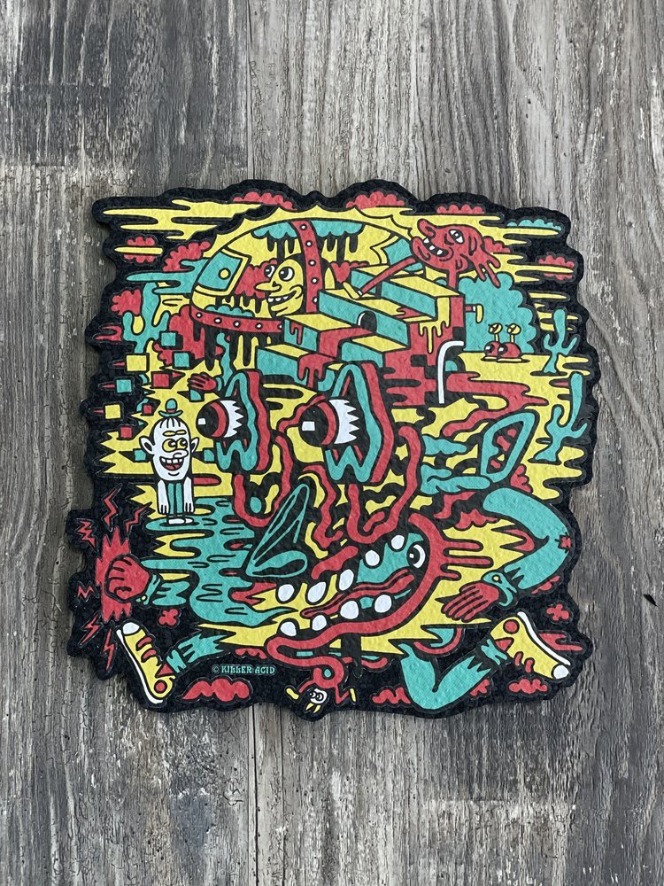 East Coasters -  KILLER ACID - DESERT SPIRIT Coaster Dab Mat