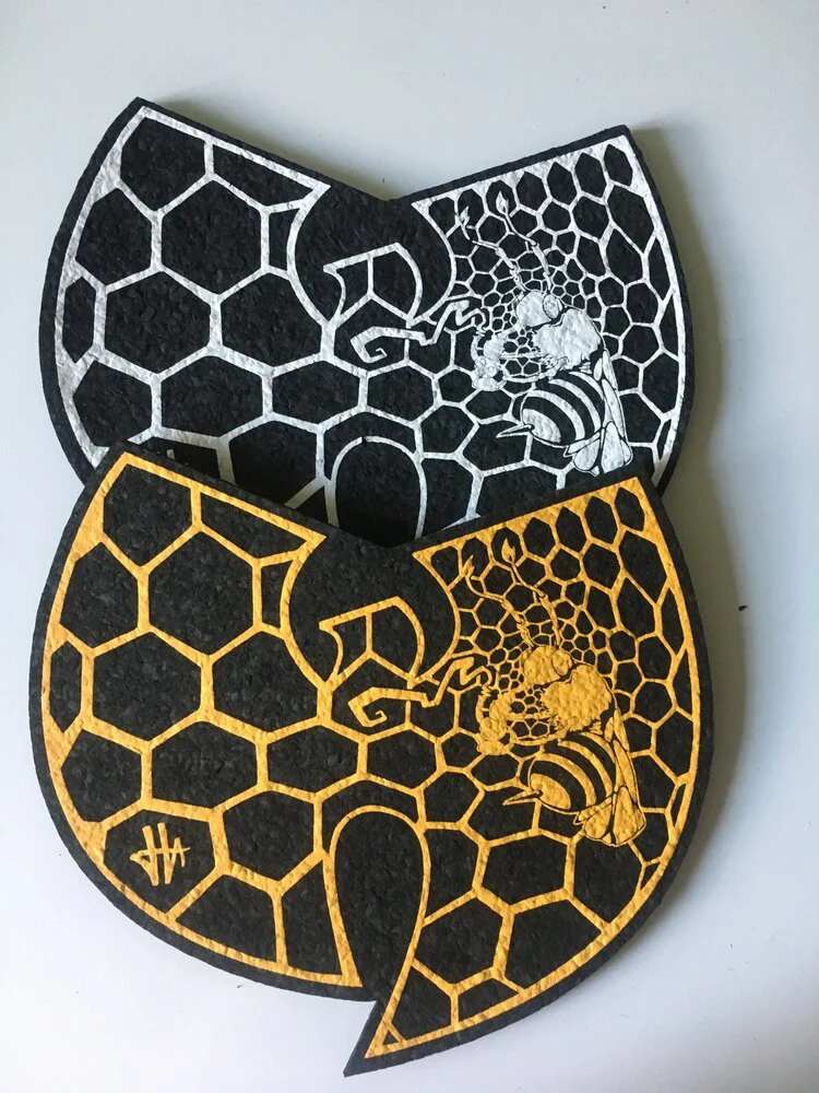 East Coasters - Save the Bees Heilig ~12” Die Cut - Image 3