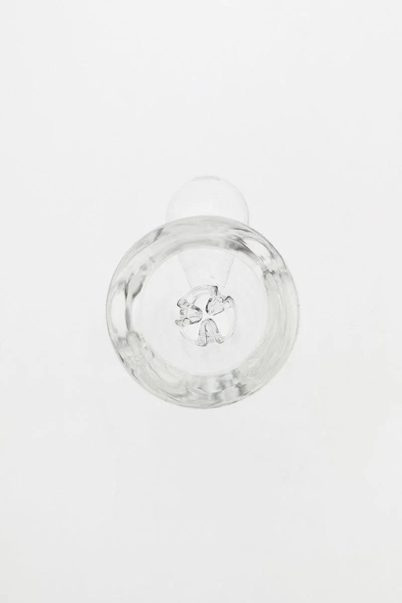 TAG - Female Bong Slide Bowl Piece with Pinched Screen Bong Slide Bowl Piece and Handle - Image 11