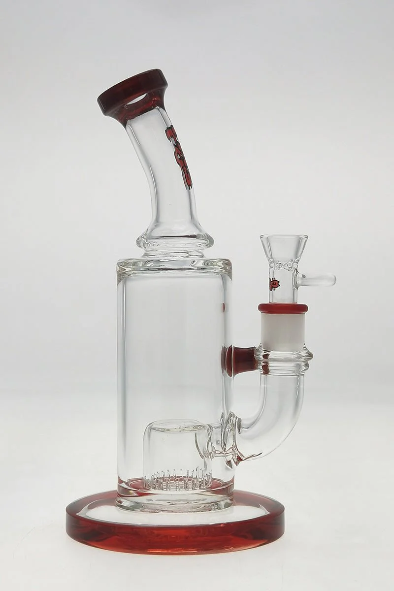 TAG - 9.5" Bent Neck Fixed Super Slit Froth Diffuser Dab Rig 65x5MM - Image 14