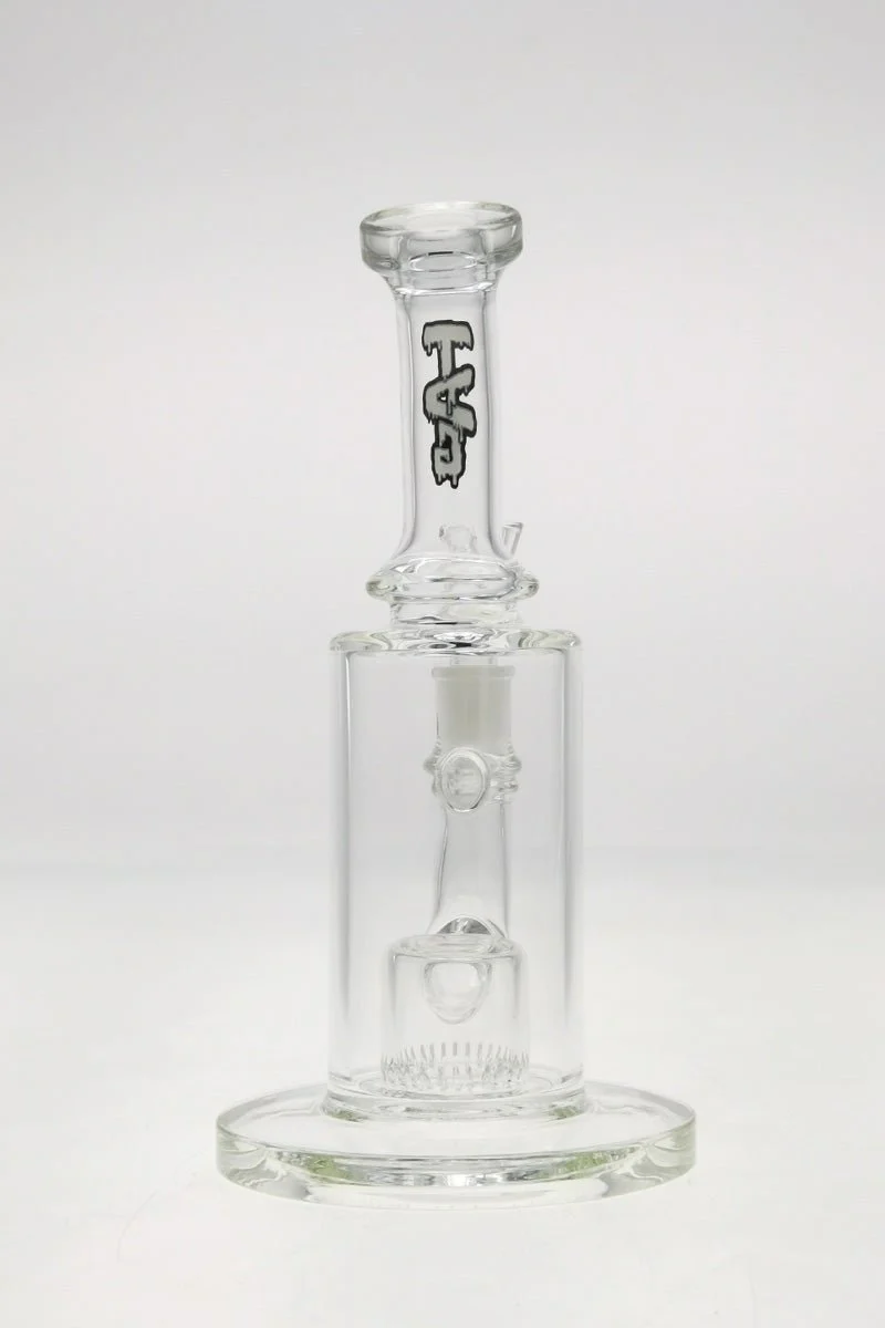TAG - 9.5" Bent Neck Fixed Super Slit Froth Diffuser Dab Rig 65x5MM - Image 28