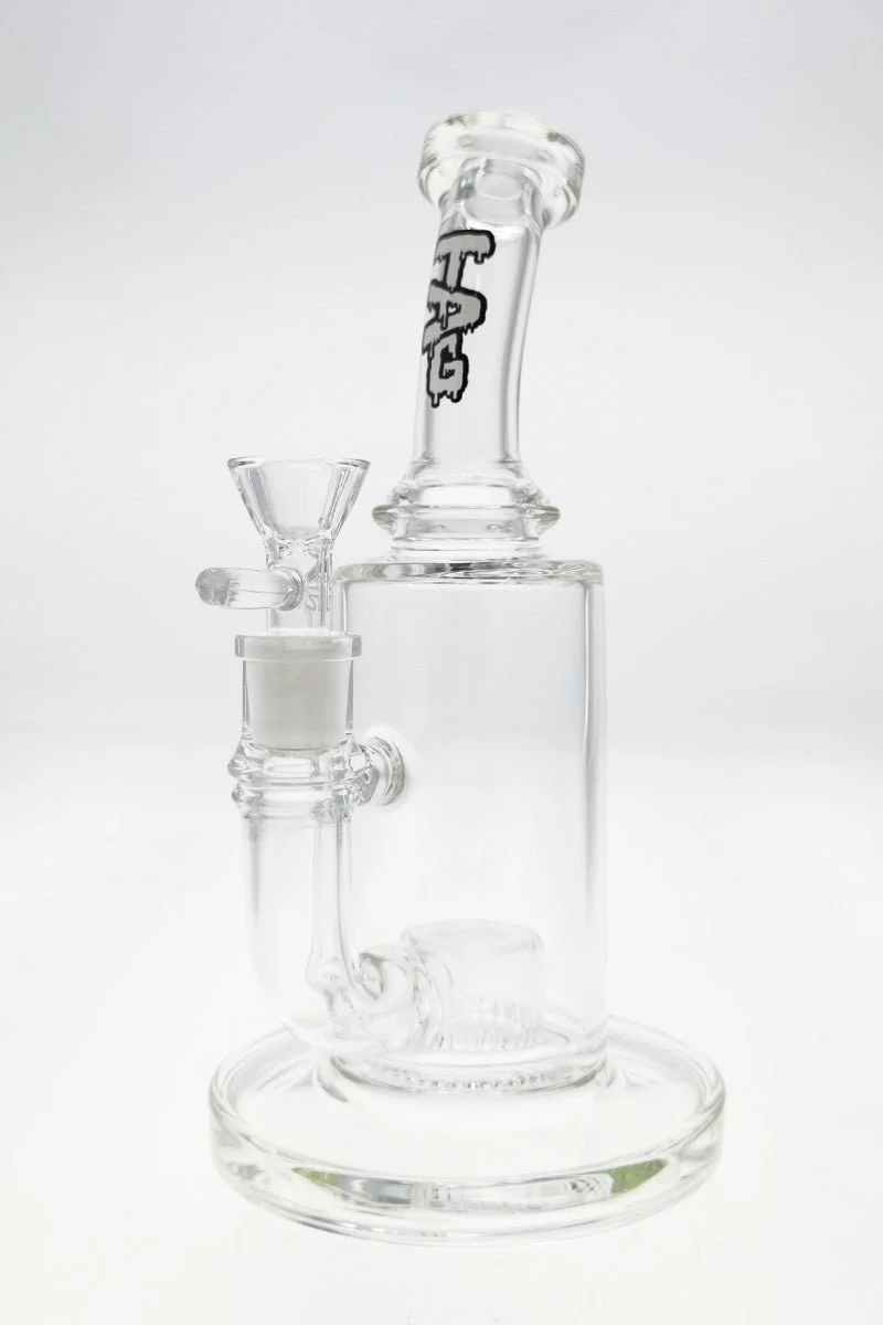 TAG - 9.5" Bent Neck Fixed Super Slit Froth Diffuser Dab Rig 65x5MM - Image 33