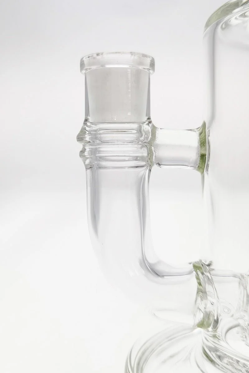 TAG - 9.5" Bent Neck Fixed Super Slit Froth Diffuser Dab Rig 65x5MM - Image 38