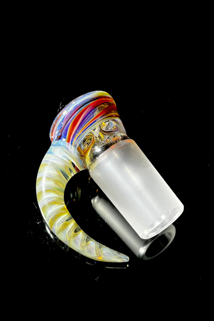 Moose Glass - 5 Hole Disc Screen Bong Slide Bowl Piece (18MM Male) (ALL) - Image 10