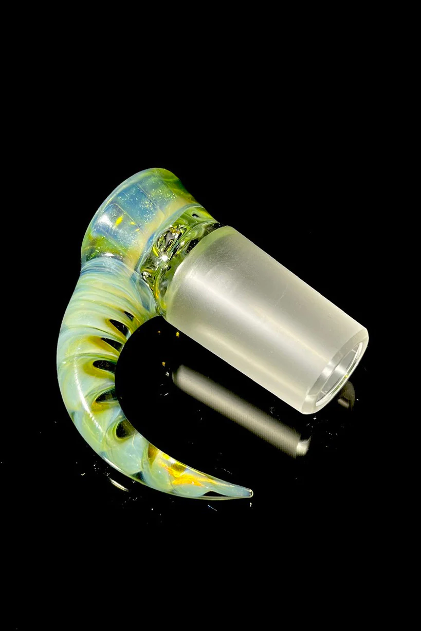 Moose Glass - 5 Hole Disc Screen Bong Slide Bowl Piece (18MM Male) (ALL) - Image 14