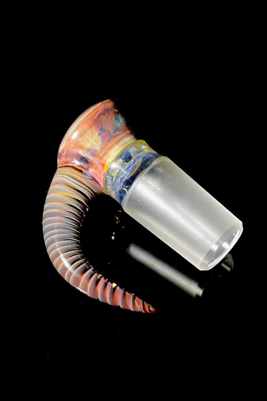 Moose Glass - 5 Hole Disc Screen Bong Slide Bowl Piece (18MM Male) (ALL) - Image 29