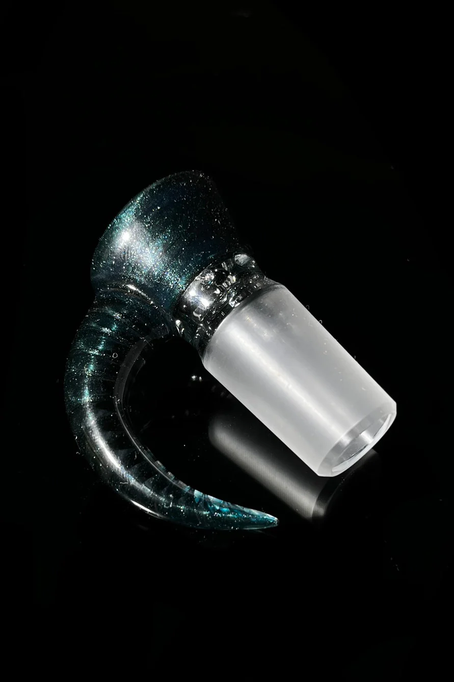 Moose Glass - 5 Hole Disc Screen Bong Slide Bowl Piece (18MM Male) (ALL) - Image 30