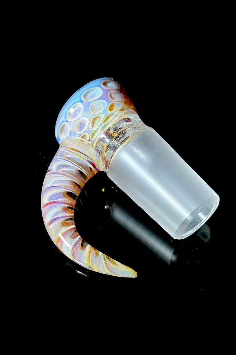 Moose Glass - 5 Hole Disc Screen Bong Slide Bowl Piece (18MM Male) (ALL) - Image 40
