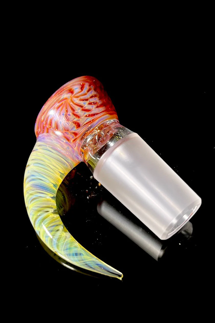 Moose Glass - 5 Hole Disc Screen Bong Slide Bowl Piece (18MM Male) (ALL) - Image 60