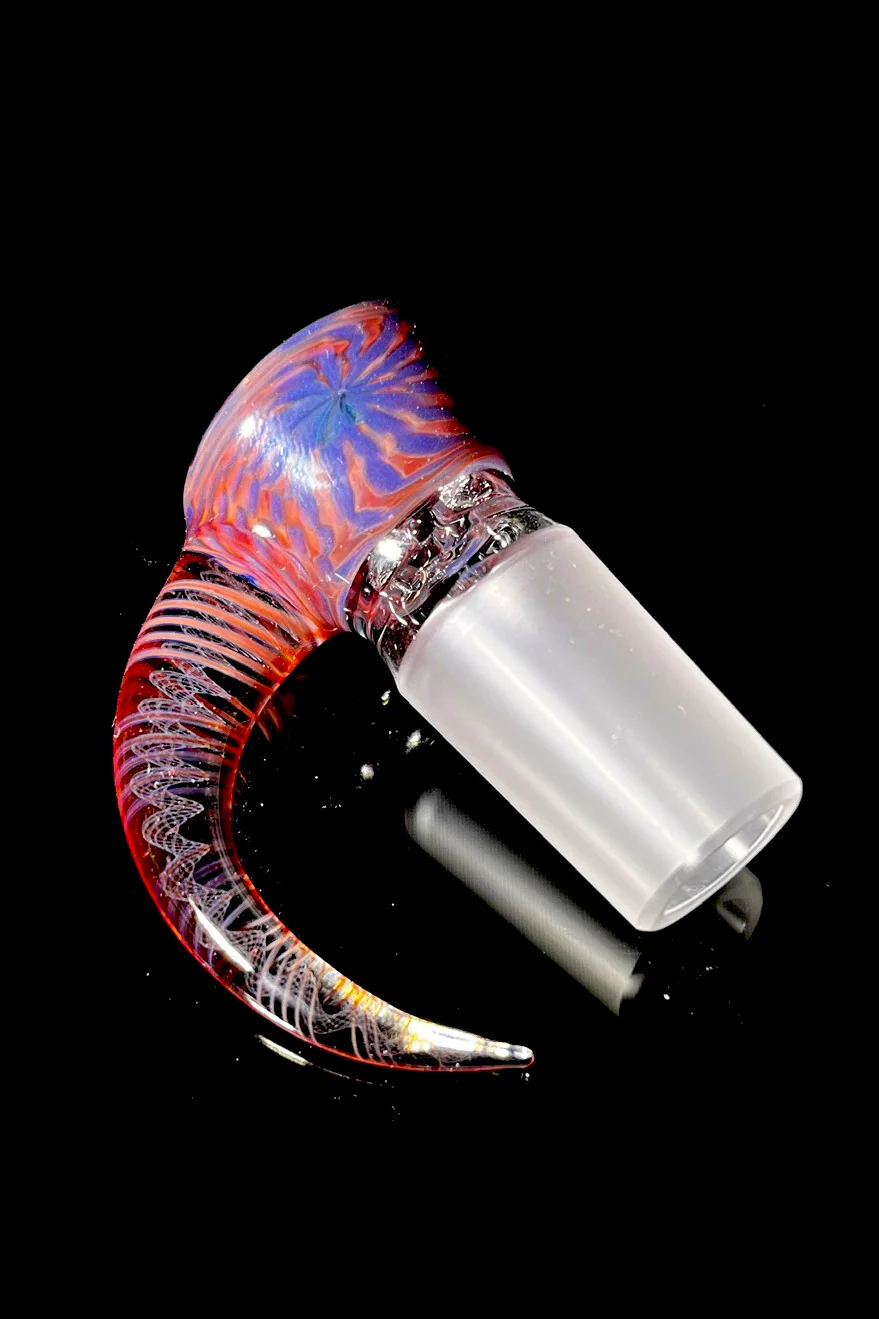 Moose Glass - 5 Hole Disc Screen Bong Slide Bowl Piece (18MM Male) (ALL) - Image 61