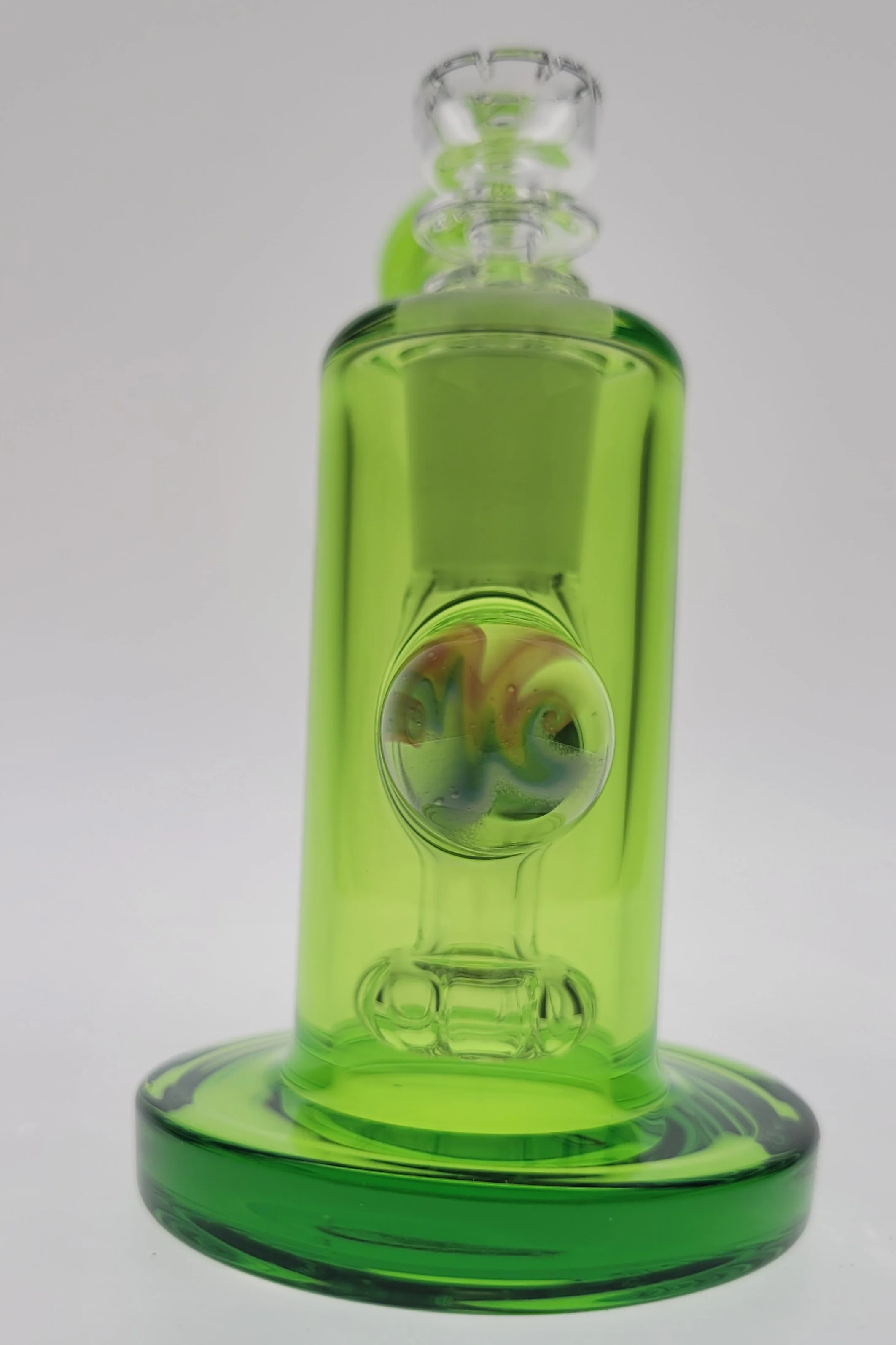 Quartz Castle - 4.00" Mini Bub Rig (14MM Female) - Image 12