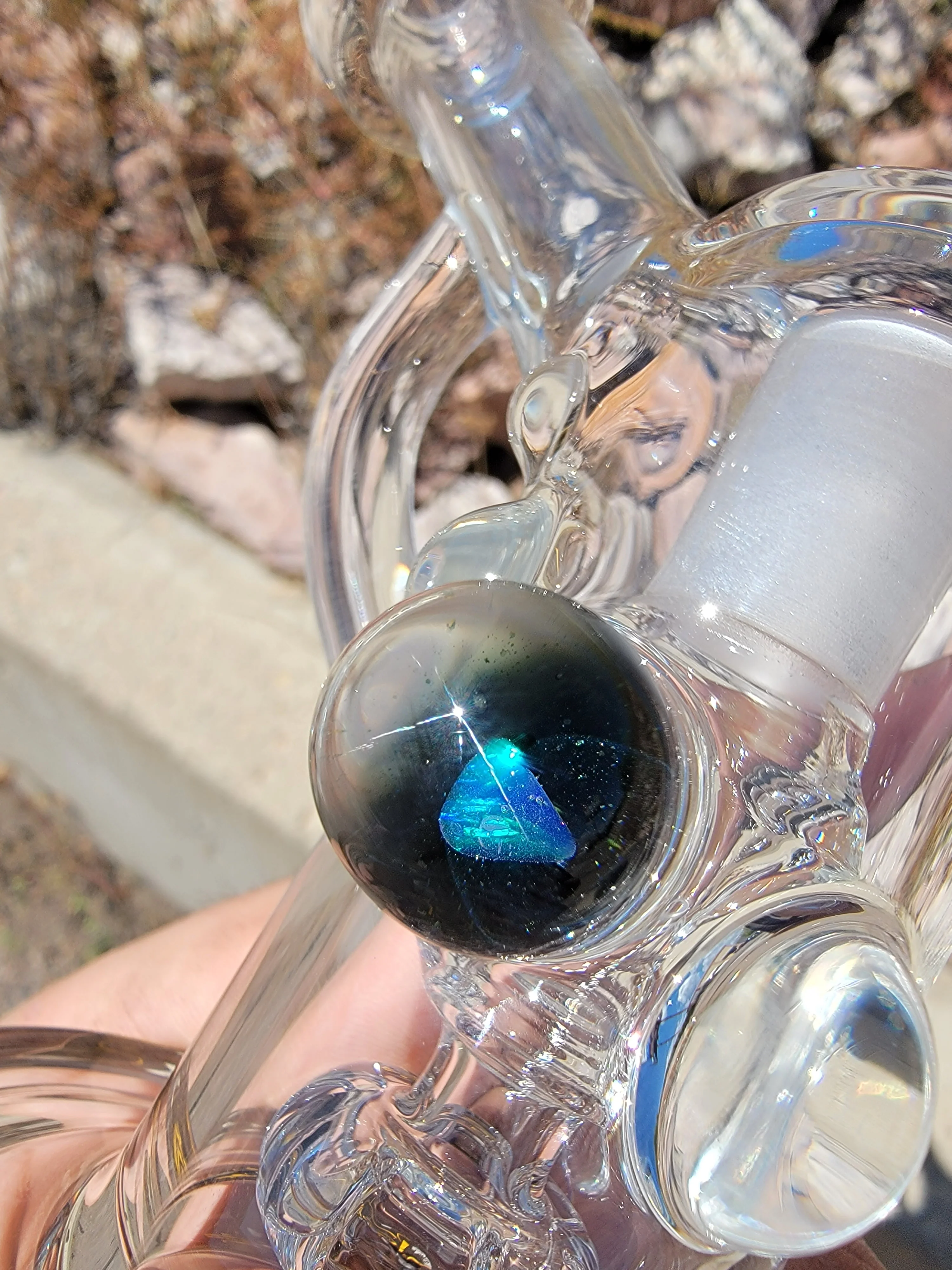 Quartz Castle - 4.00" Traveler Rig (14MM Female) - Image 19