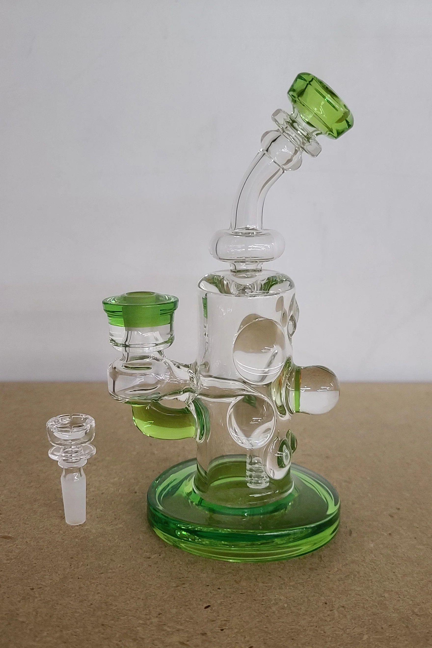 Quartz Castle - 5.75" Mini Bawler Rig (10MM Female)
