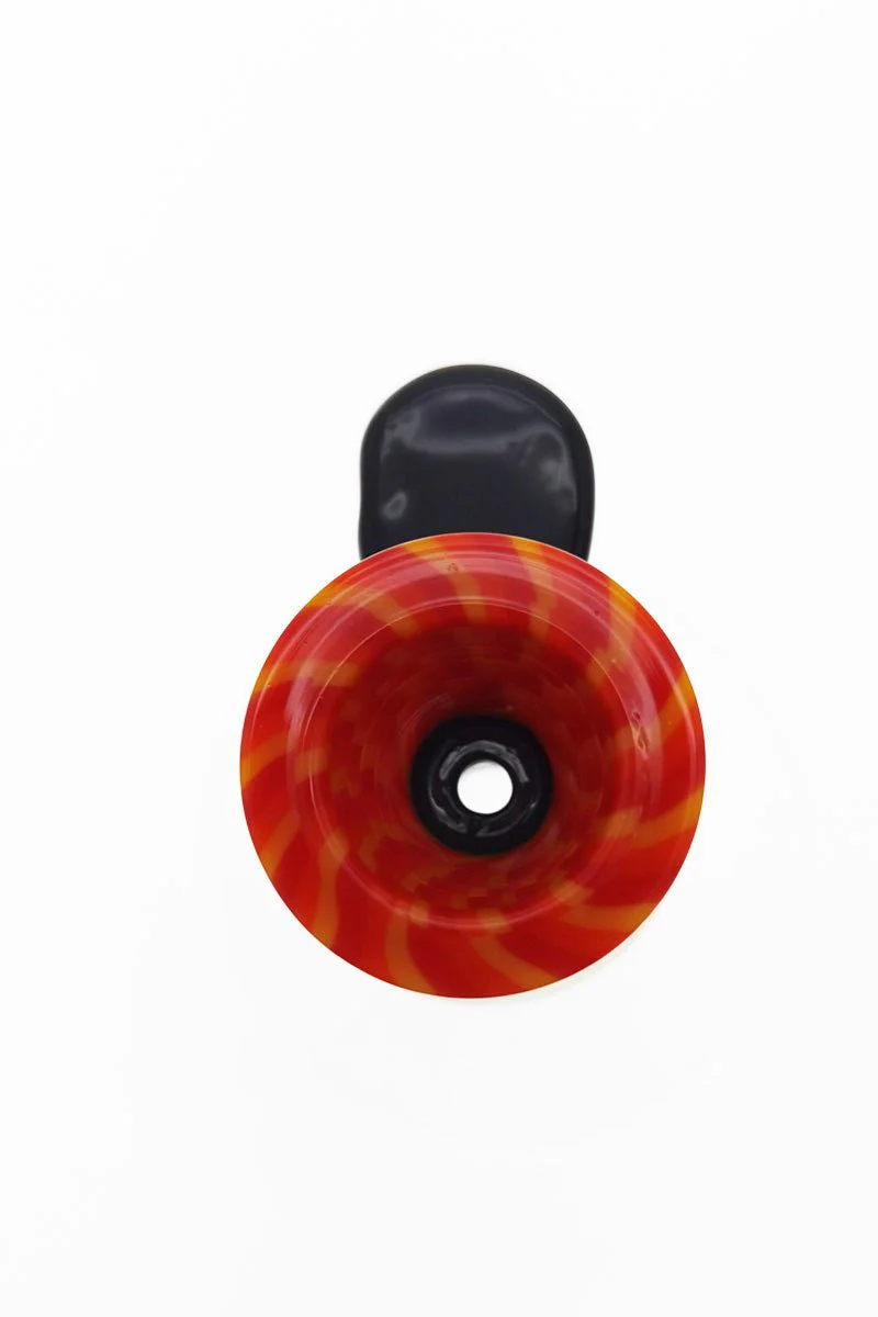 Single Hole Bong Slide Bowl Piece w/ Large Handle - Image 2