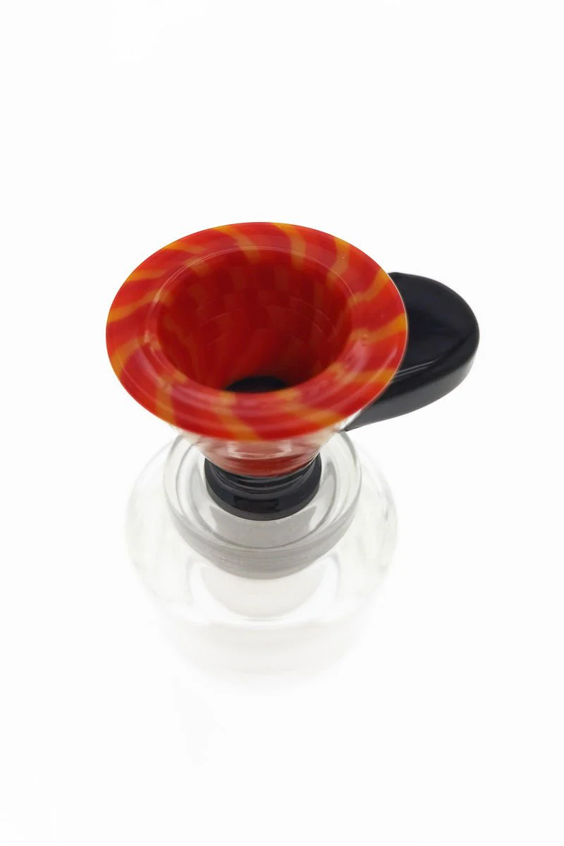 Single Hole Bong Slide Bowl Piece w/ Large Handle - Image 3