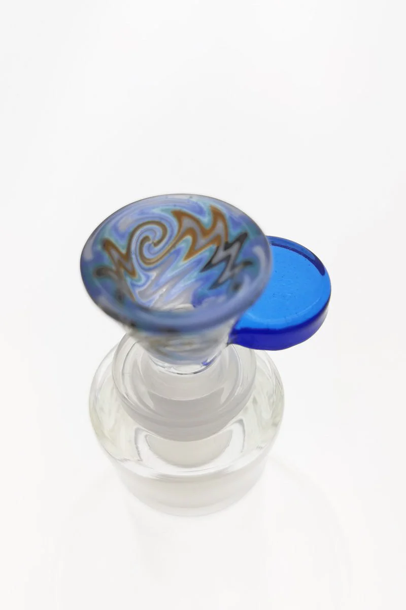 Single Hole Bong Slide Bowl Piece w/ Large Handle - Image 8