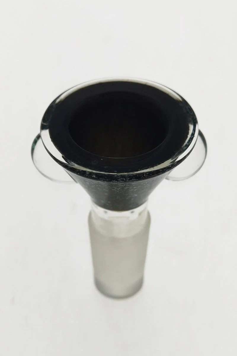 Single Hole Bong Slide Bowl Piece w/ Multi-Marble Handle - Image 14
