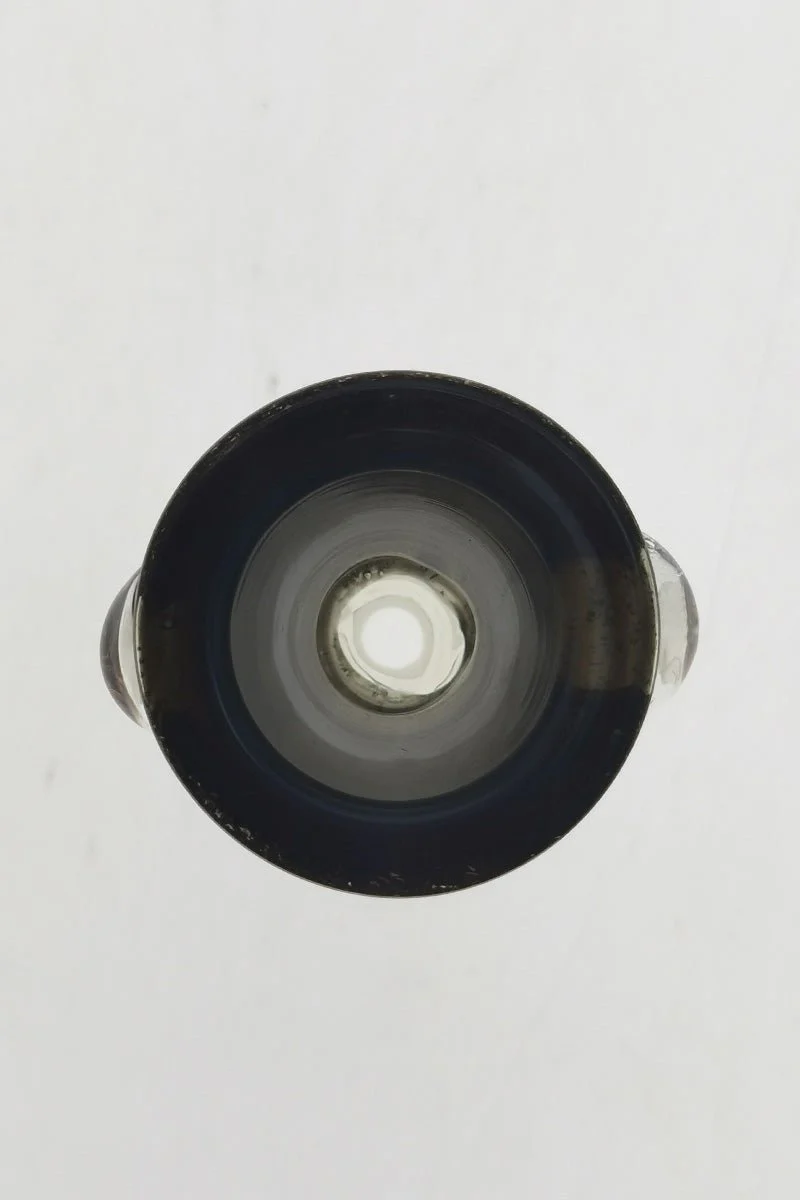 Single Hole Bong Slide Bowl Piece w/ Multi-Marble Handle - Image 31