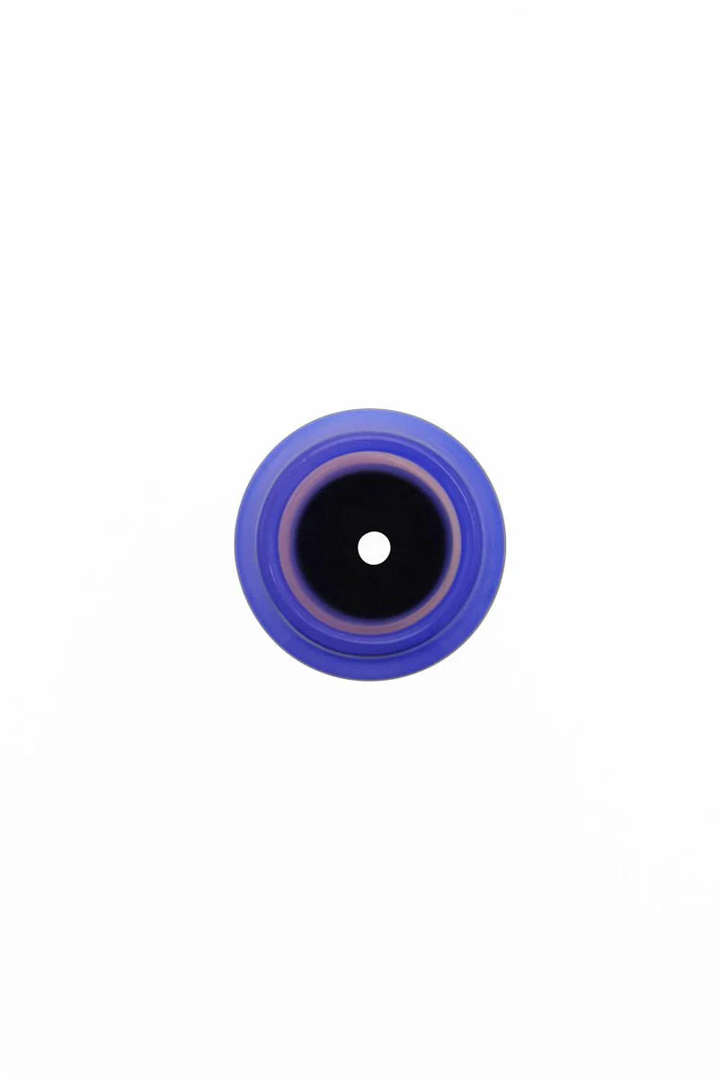 Single Hole Bong Slide Bowl Piece w/ Ring Handle - Image 4