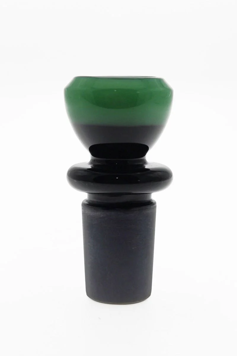Single Hole Bong Slide Bowl Piece w/ Ring Handle - Image 5