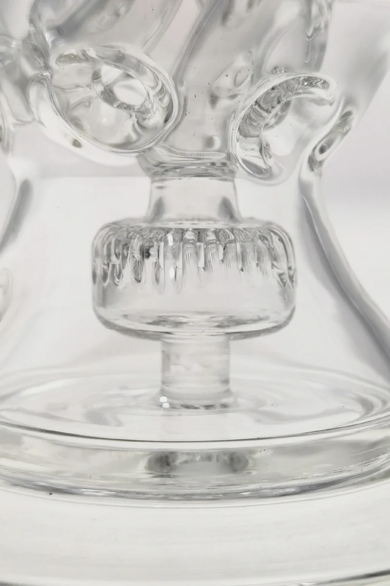 TAG - 8.5" Faberge Egg Klein Incycler (Recycler) Dab Rig w/ Super Slit Puck (14MM Female) - Image 13