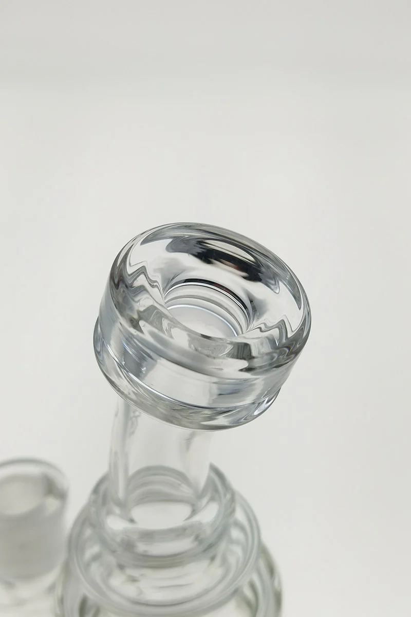 TAG - 8.5" Faberge Egg Klein Incycler (Recycler) Dab Rig w/ Super Slit Puck (14MM Female) - Image 148