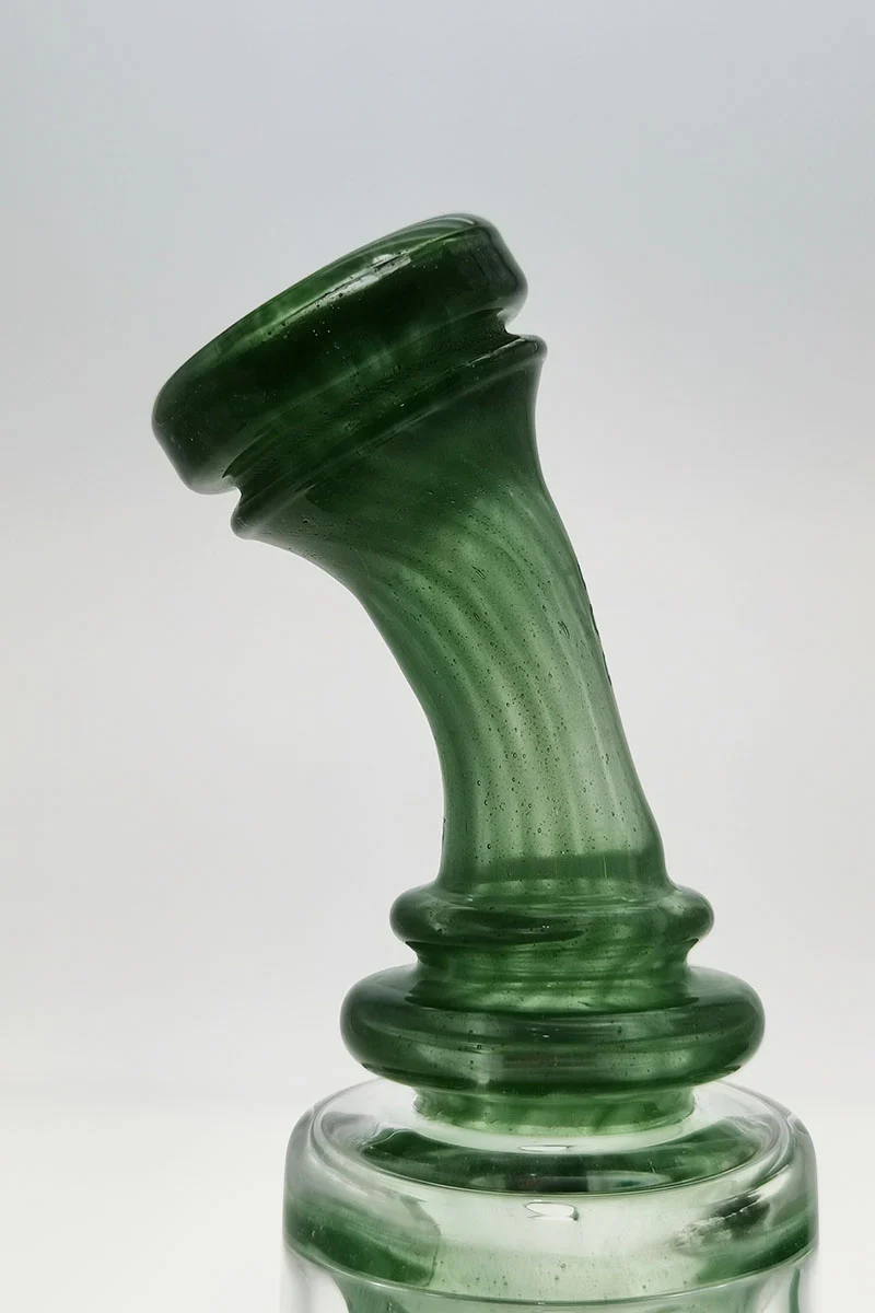 TAG - 8.5" Faberge Egg Klein Incycler (Recycler) Dab Rig w/ Super Slit Puck (14MM Female) - Image 162