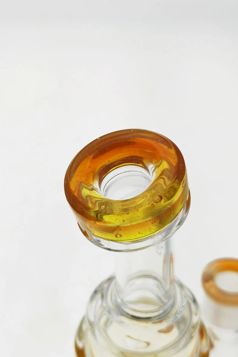 TAG - 8.5" Faberge Egg Klein Incycler (Recycler) Dab Rig w/ Super Slit Puck (14MM Female) - Image 27