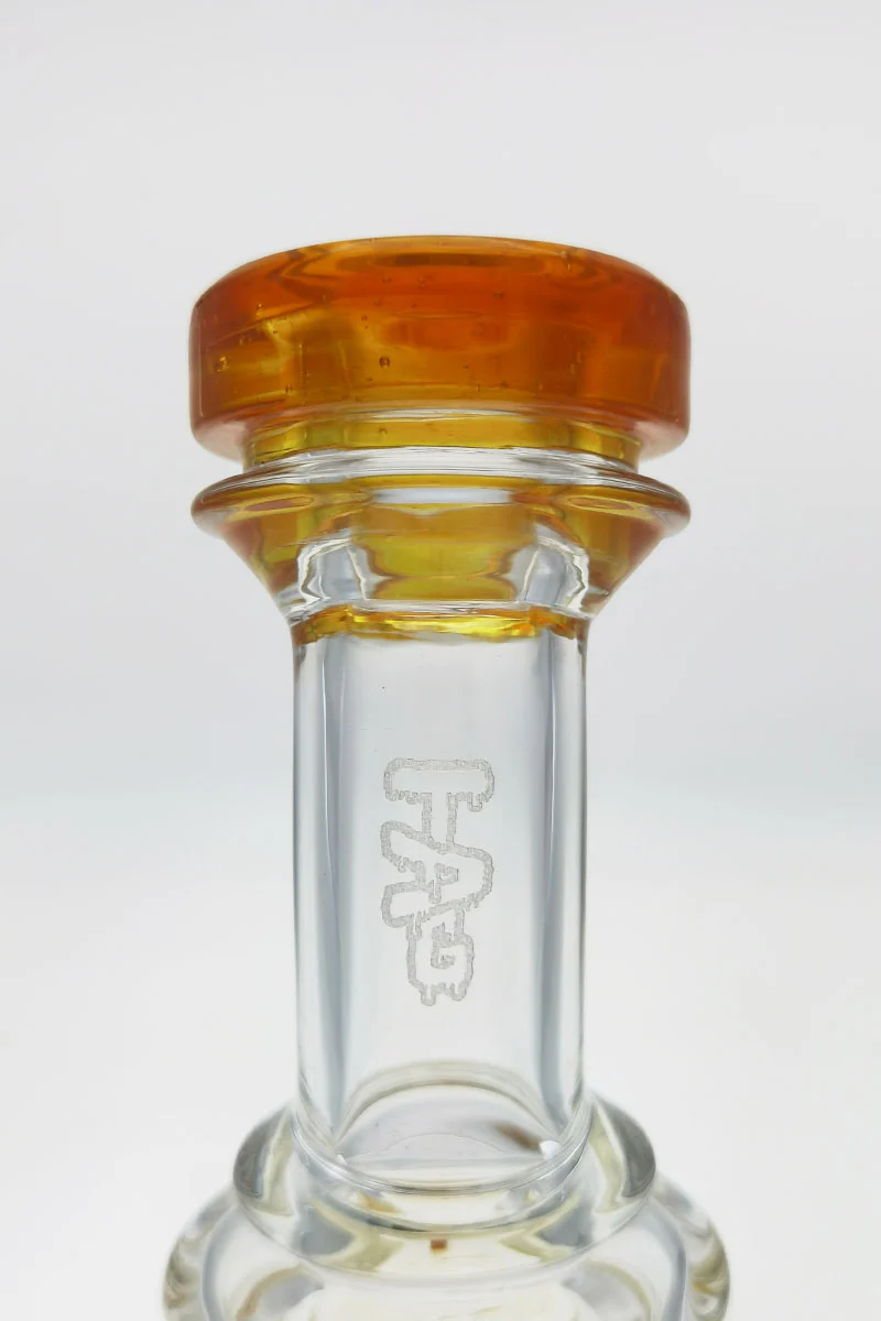 TAG - 8.5" Faberge Egg Klein Incycler (Recycler) Dab Rig w/ Super Slit Puck (14MM Female) - Image 28
