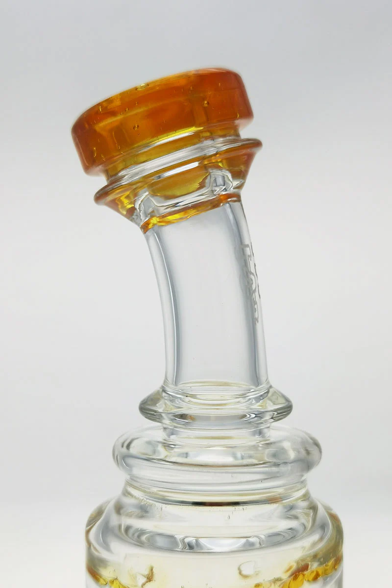 TAG - 8.5" Faberge Egg Klein Incycler (Recycler) Dab Rig w/ Super Slit Puck (14MM Female) - Image 29