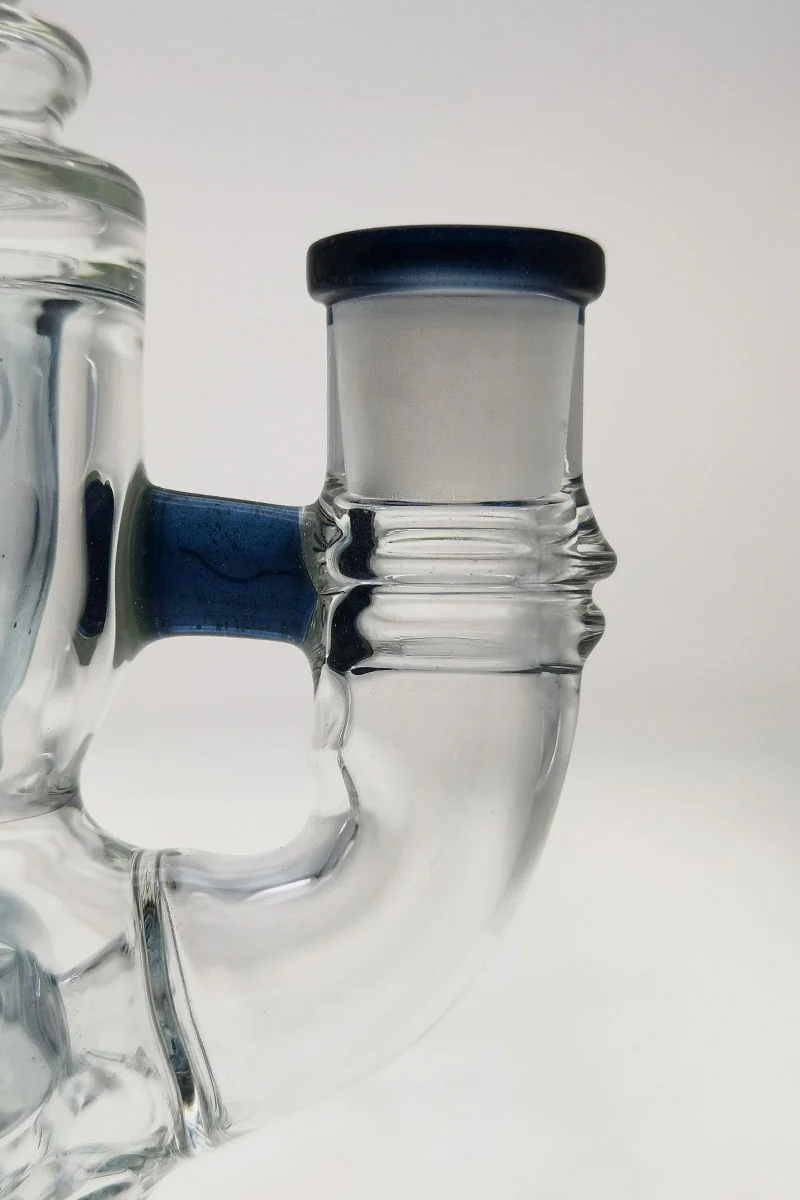 TAG - 8.5" Faberge Egg Klein Incycler (Recycler) Dab Rig w/ Super Slit Puck (14MM Female) - Image 71